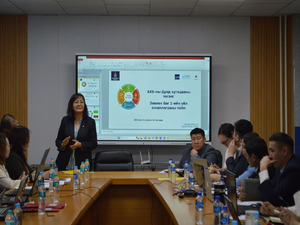 “Хүнсний баталгаат байдлын мэдээлэл, хариу арга хэмжээний нэгдсэн системийг нэвтрүүлэх” баруун бүсийн сургалт эхэллээ